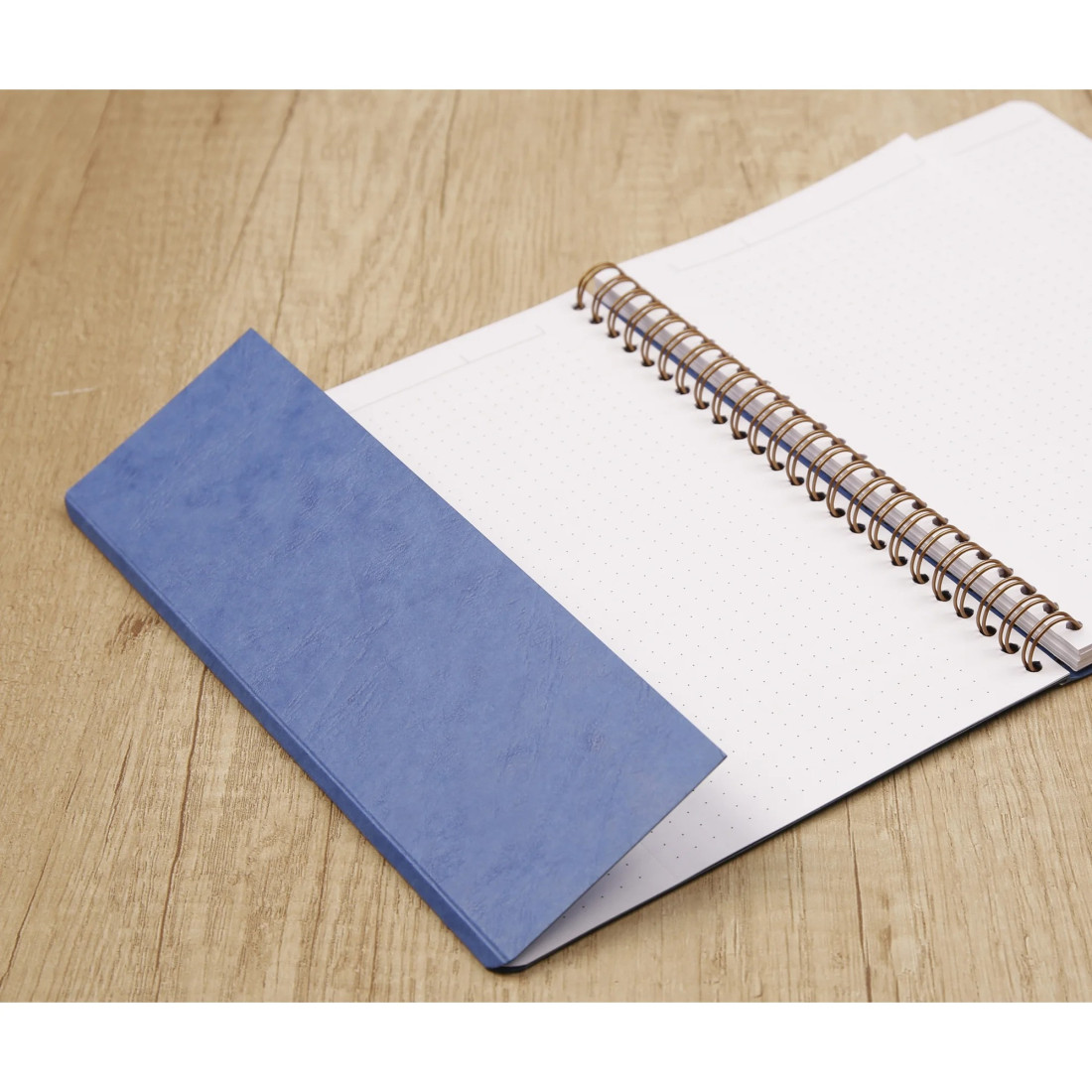 Clairefontaine Rhodia My.Notes Age Bag full-bound notebook with detachable margins A5+, 16x21cm, 120 detachable pages DOT + header frame - Tobacco 78233