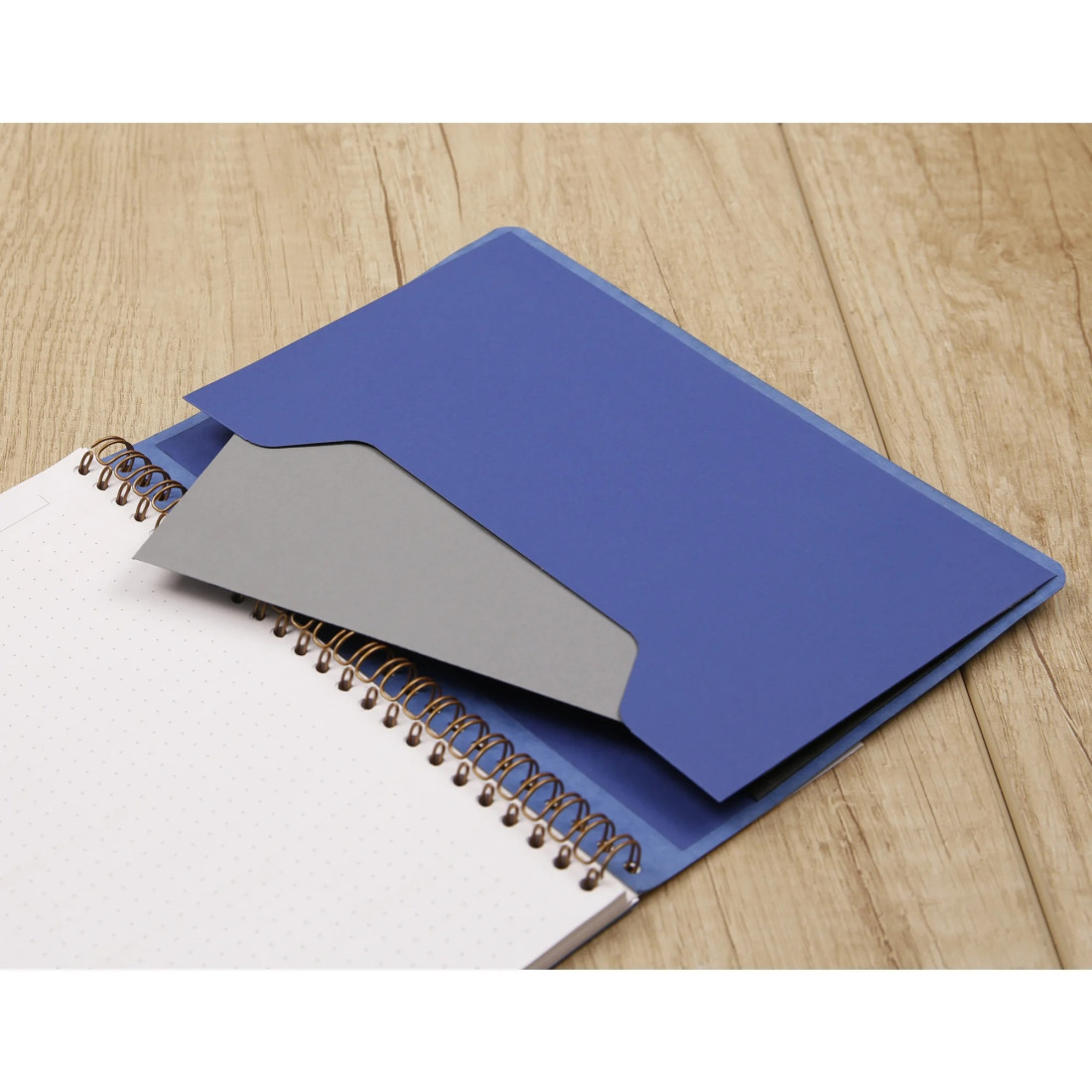 Clairefontaine Rhodia My.Notes Age Bag full-bound notebook with detachable margins A5+, 16x21cm, 120 detachable pages DOT + header frame - Tobacco 78233