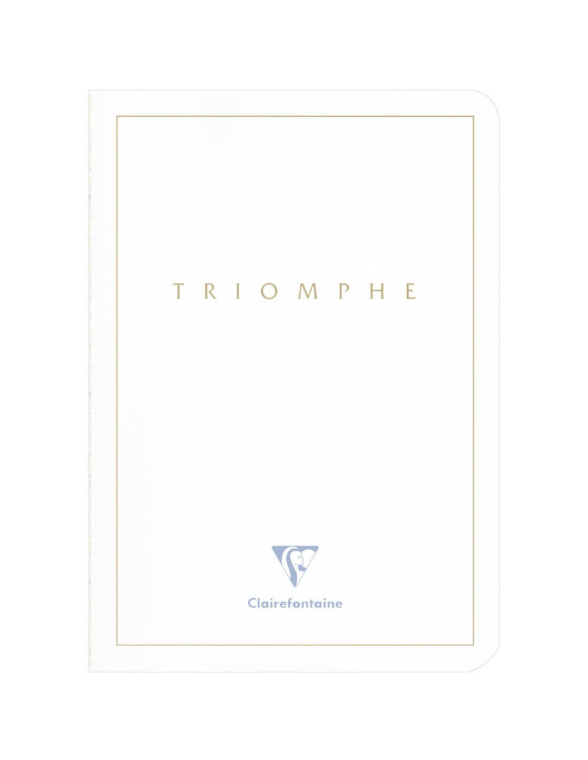 Clairefontaine Rhodia Triomphe Gold A5 14,8x21cm White  plain, 96 pages, 90gr,  Notebook