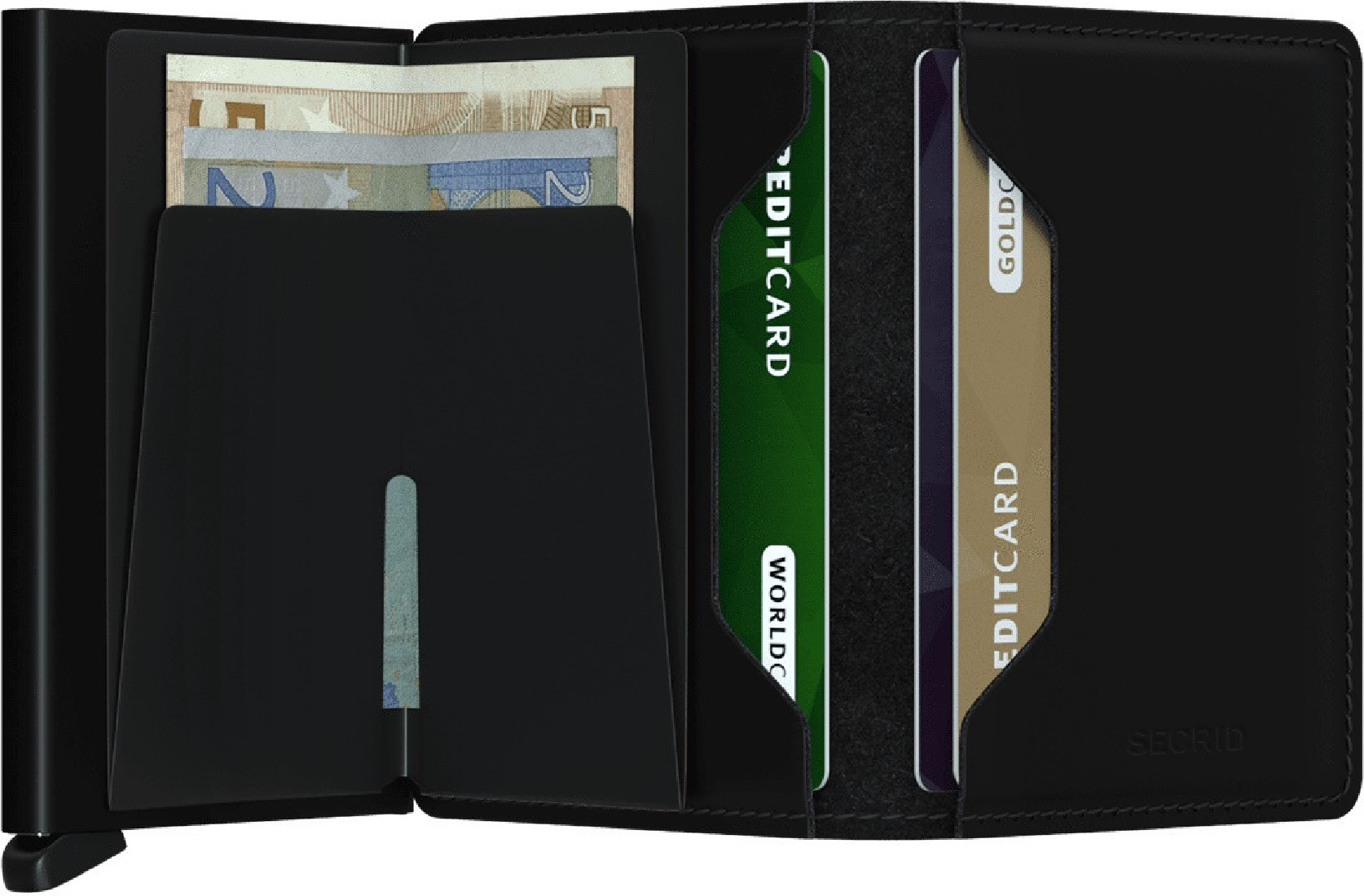 SECRID SLIM WALLET SM MATTE BLACK