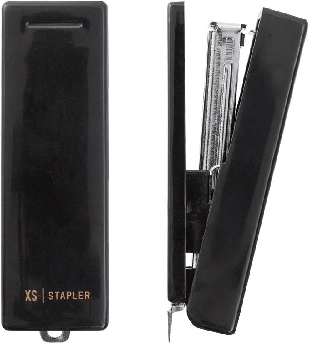 Midori XS (extra small) stapler black 35522006