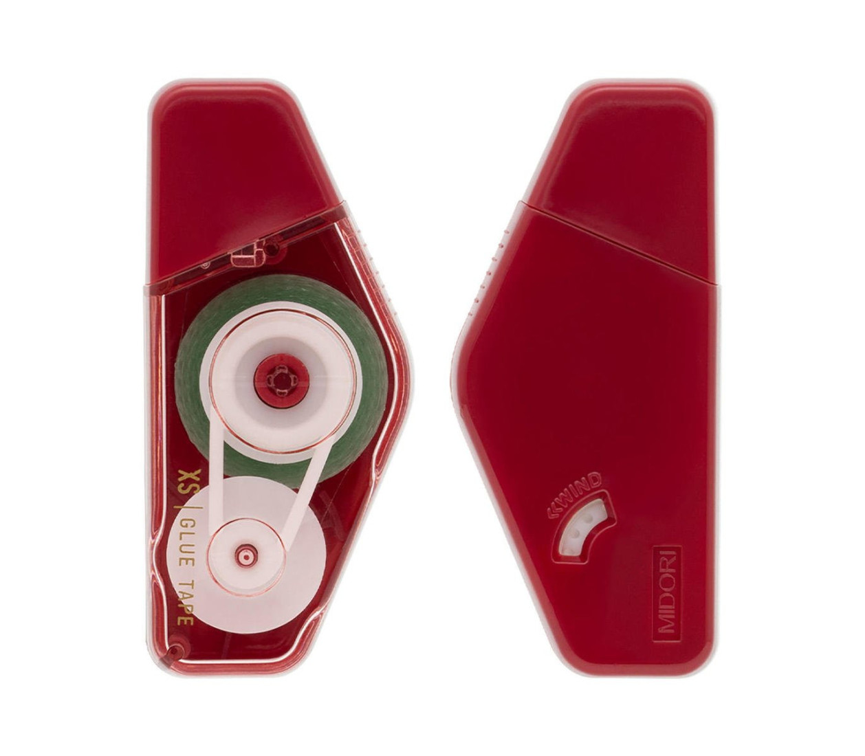 Midori XS (extra small) Glue Tape 5mm x 8m Dark Red 35520006