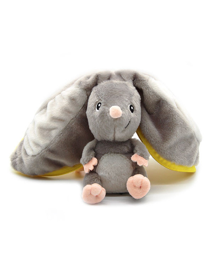 Rocket the mouse/lemon soft toy - Flipetz 80102 Les Deglingos.