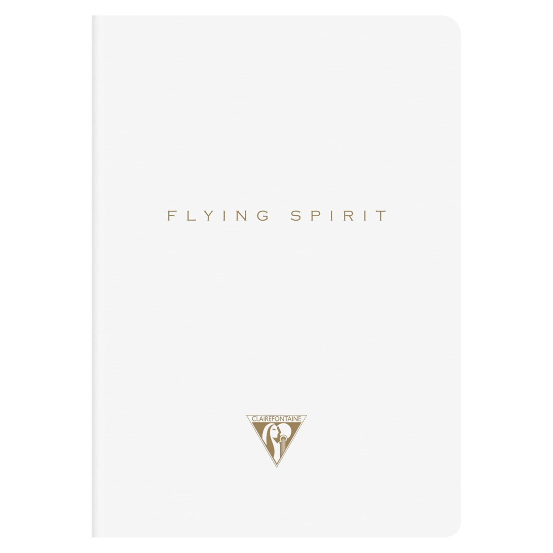 Clairefontaine Rhodia 104536C  Flying Spirit thread-stitched notebook 96 ivory pages 14.8x21 cm 90g lined, laminated white card cover