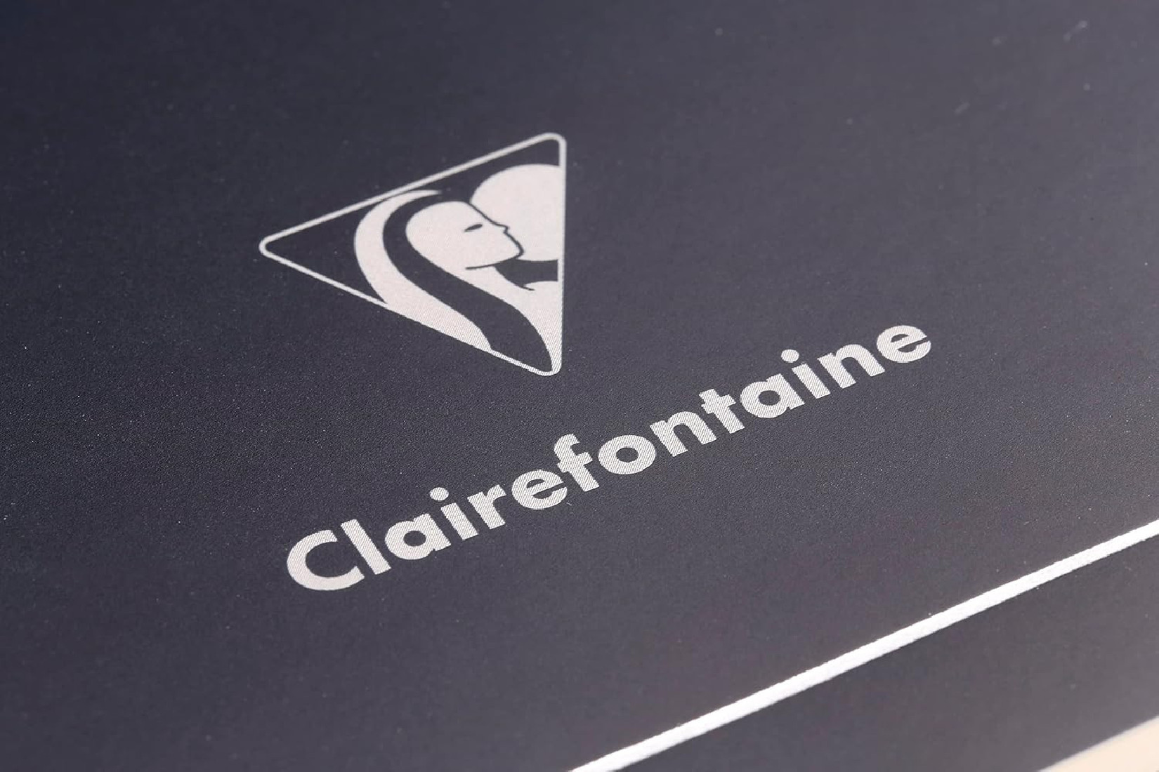 Clairefontaine Rhodia 37170C Triomphe PLATINUM Collection A Deep Blue Stitched Notebook - A4 21x29.7 cm - 96 Plain Pages - 90 g Ivory Paper - Matte Lamination Card Cover with Silver Marking