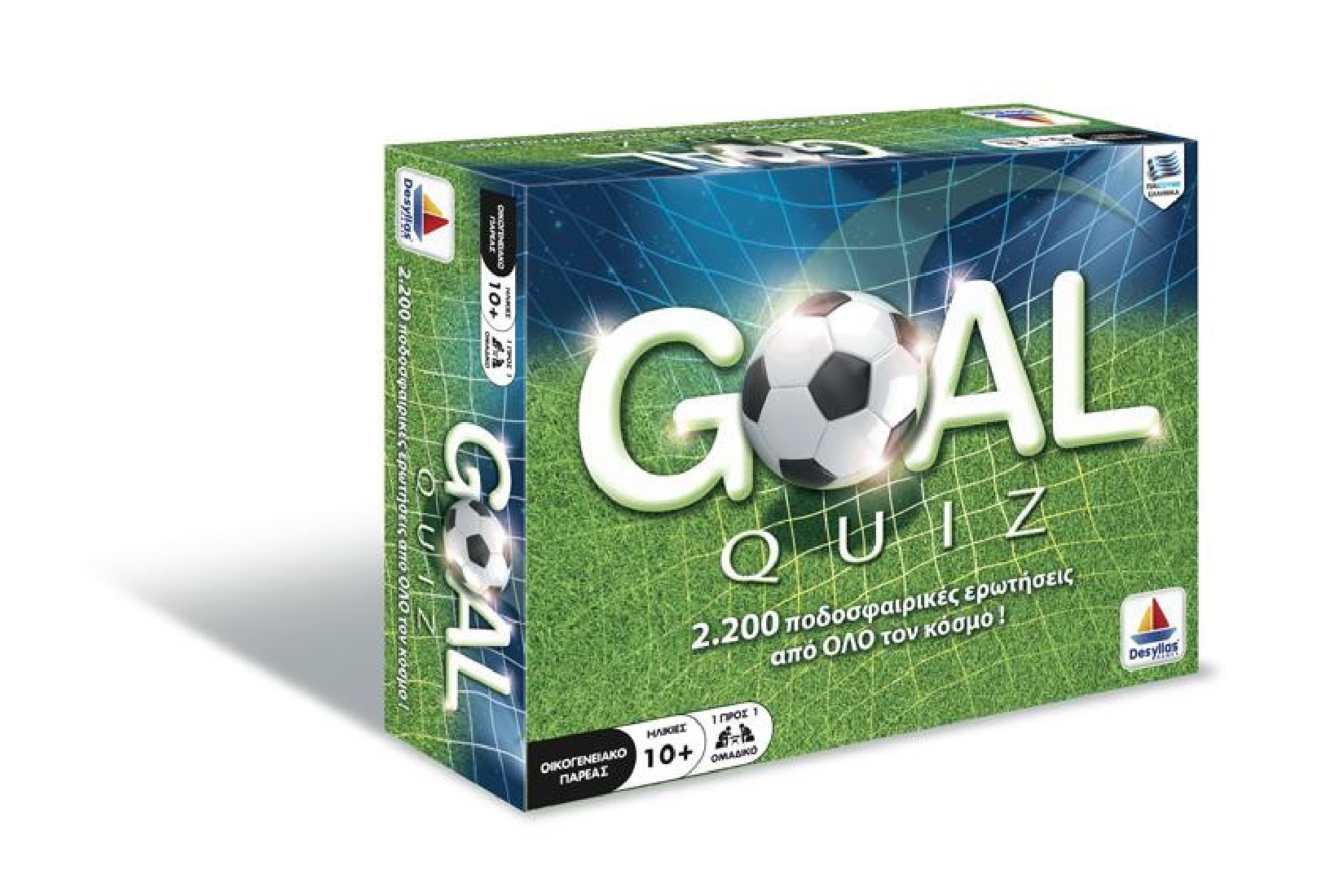 Επιτραπέζιο παιχνίδι γνώσεων Goal Quiz 100563 Δεσύλλας