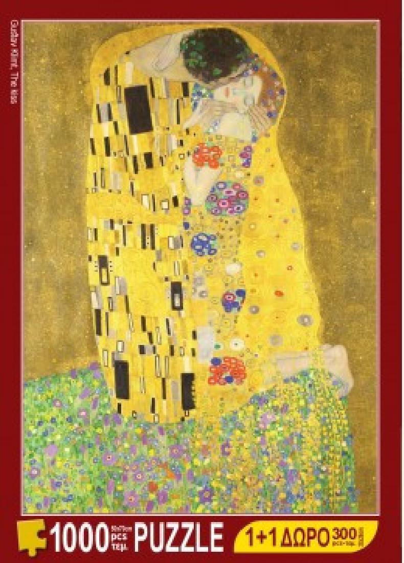 Puzzle 1.000τμχ. The Kiss Gustav Klimt 122.6468 Art for you