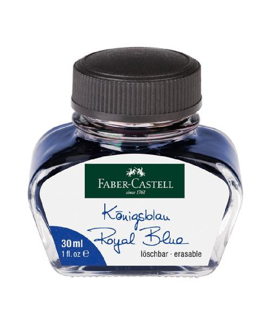 Faber Castell  Ink bottle, 30 ml, ink Royal Blue