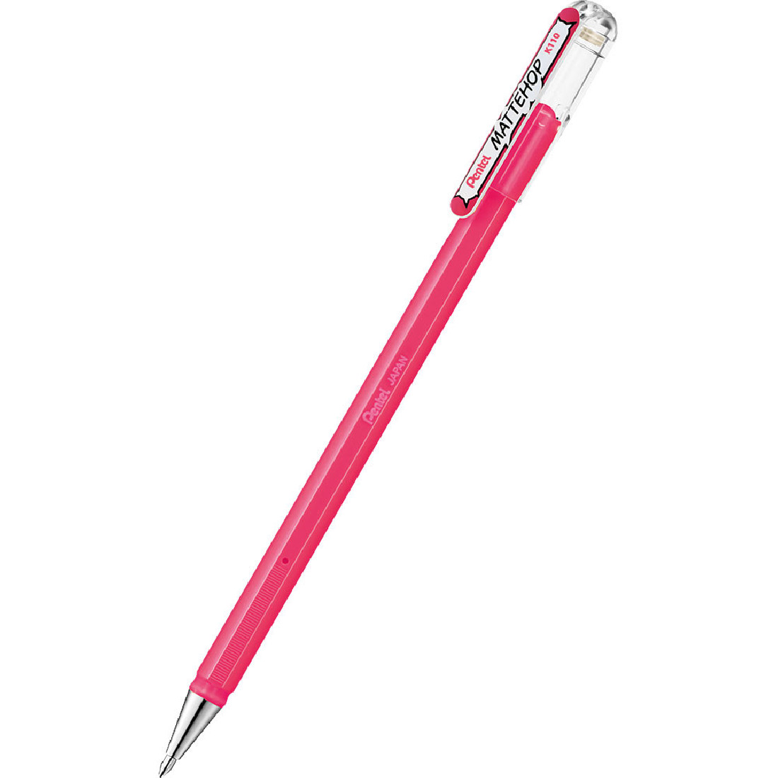 Στυλό Gel Pink 1.0mm Mattehop K110 Pentel