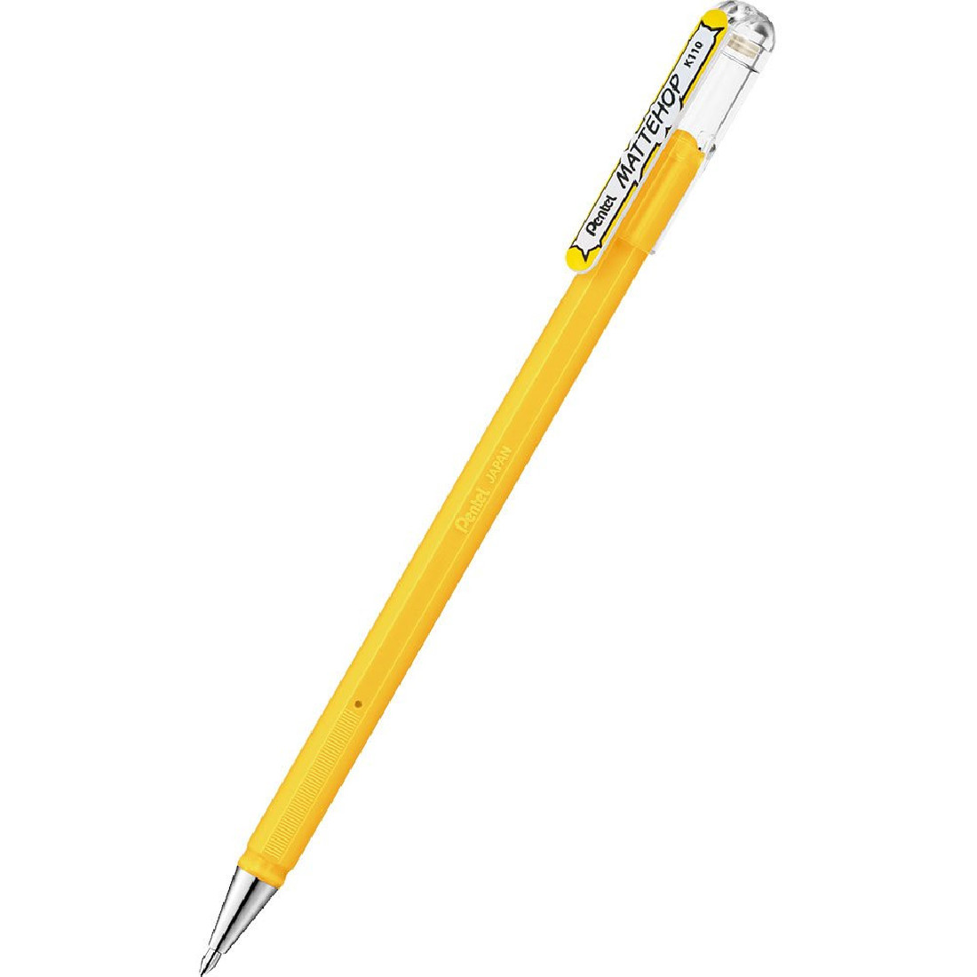 Στυλό Gel Yellow1.0mm Mattehop K110 Pentel