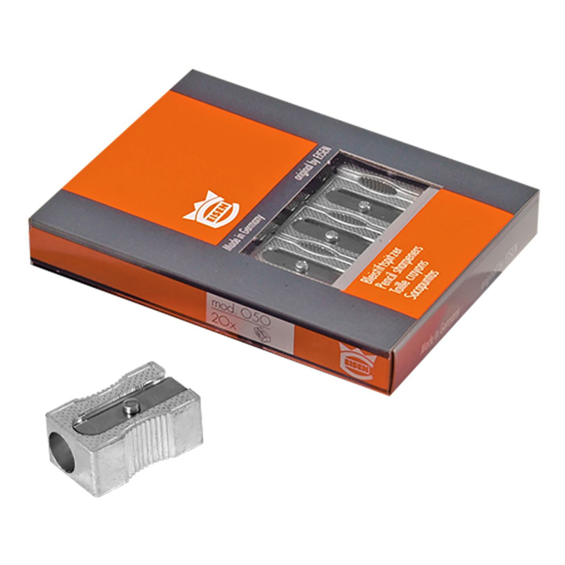 Ξύστρα μονή μεταλλική 05001000 Eisen