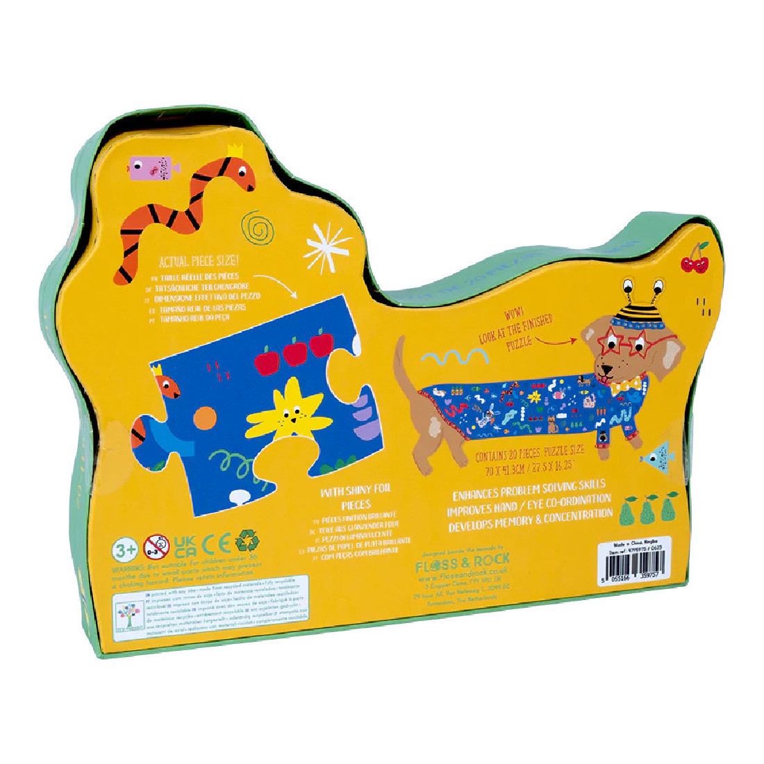 Puzzle 20τμχ. Pets 47P5975 Floss & Rock