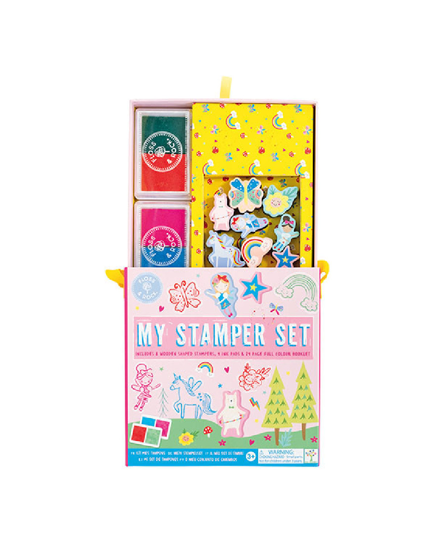 My Stamper Set Rainbow Fairy 48P6031 Floss & Rock (Σετ σφραγίδες)