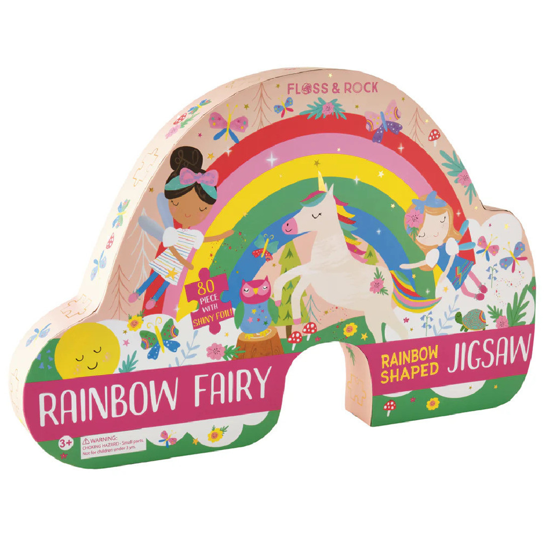 Puzzle 80τμχ Rainbow Fairy 40P3602 Floss & Rock