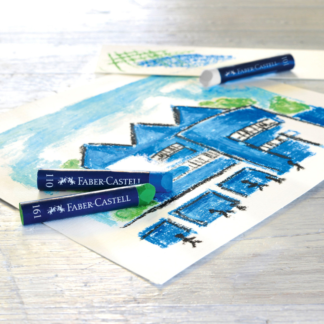 Faber Castell Oil Pastel Crayons Box of 24, 127024