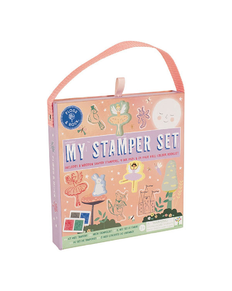 My Stamper Set Swan Lake 48P6032 Floss & Rock (Σετ σφραγίδες)