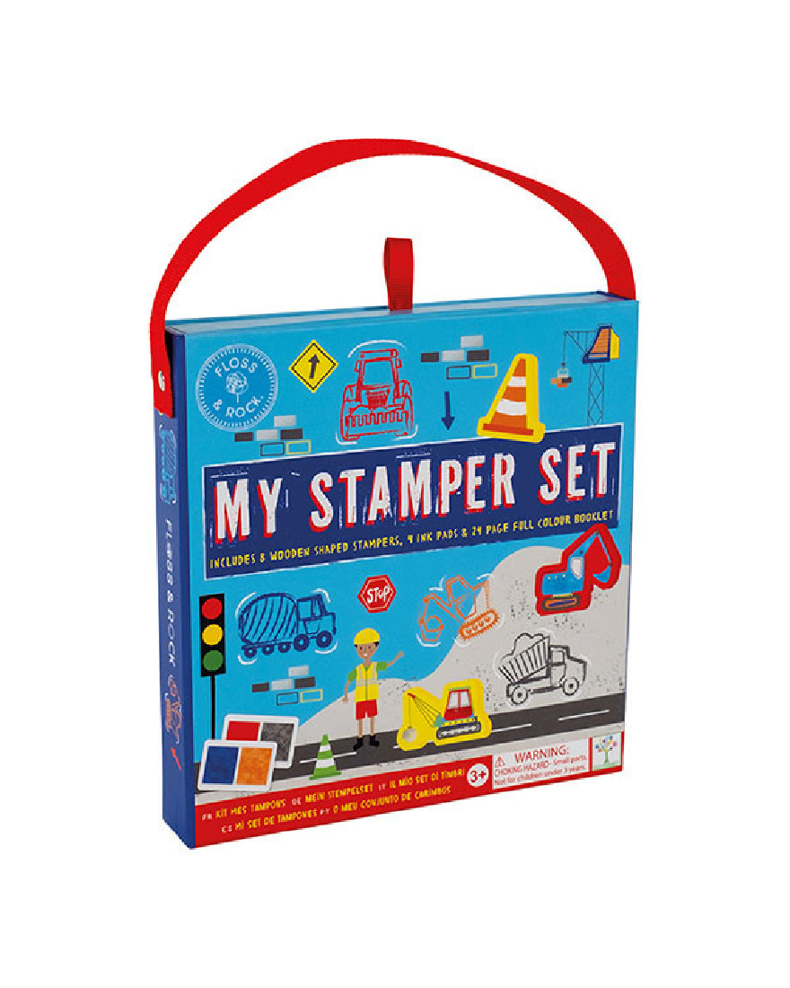 My Stamper Set Construction 48P6034 Floss & Rock (Σετ σφραγίδες)
