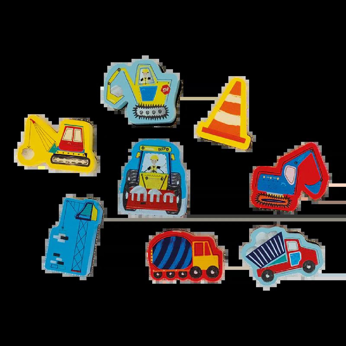 My Stamper Set Construction 48P6034 Floss & Rock (Σετ σφραγίδες)