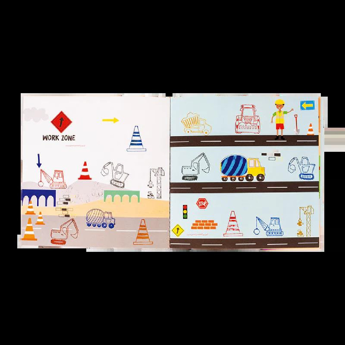 My Stamper Set Construction 48P6034 Floss & Rock (Σετ σφραγίδες)