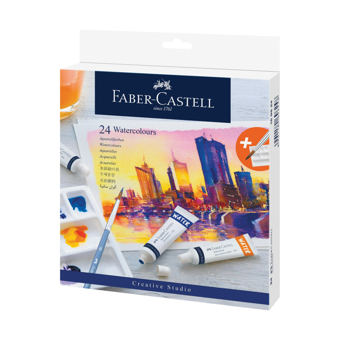 Faber Castell Watercolours box of 24, 169624