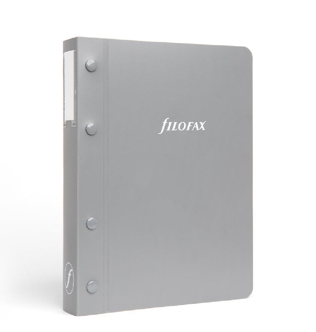 Filofax Refill A5 Organizer Storage Binder Grey 132920