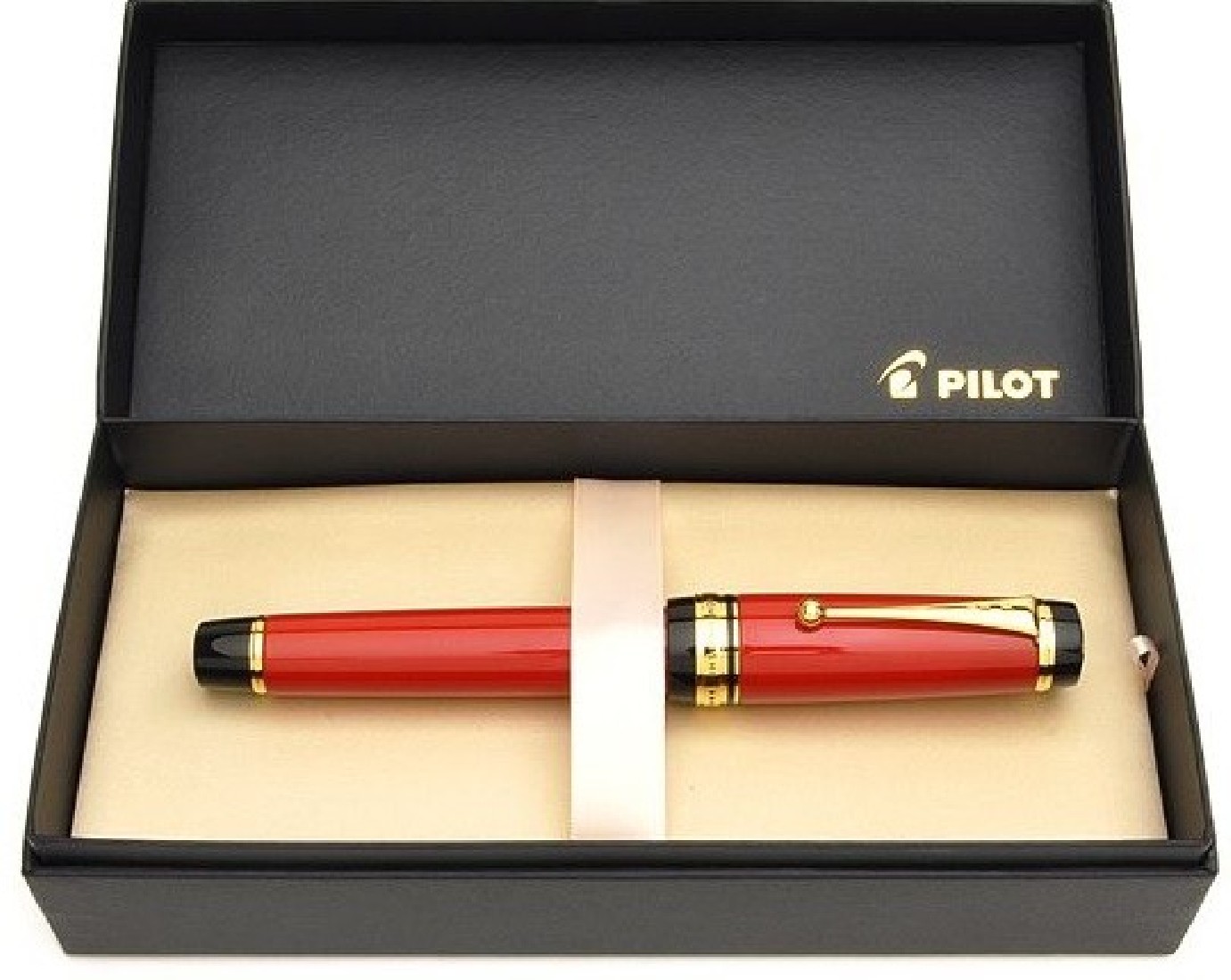 Pilot Custom Urushi Vermillion Lacquer, Fountain Pen  FKV-88SR-R.