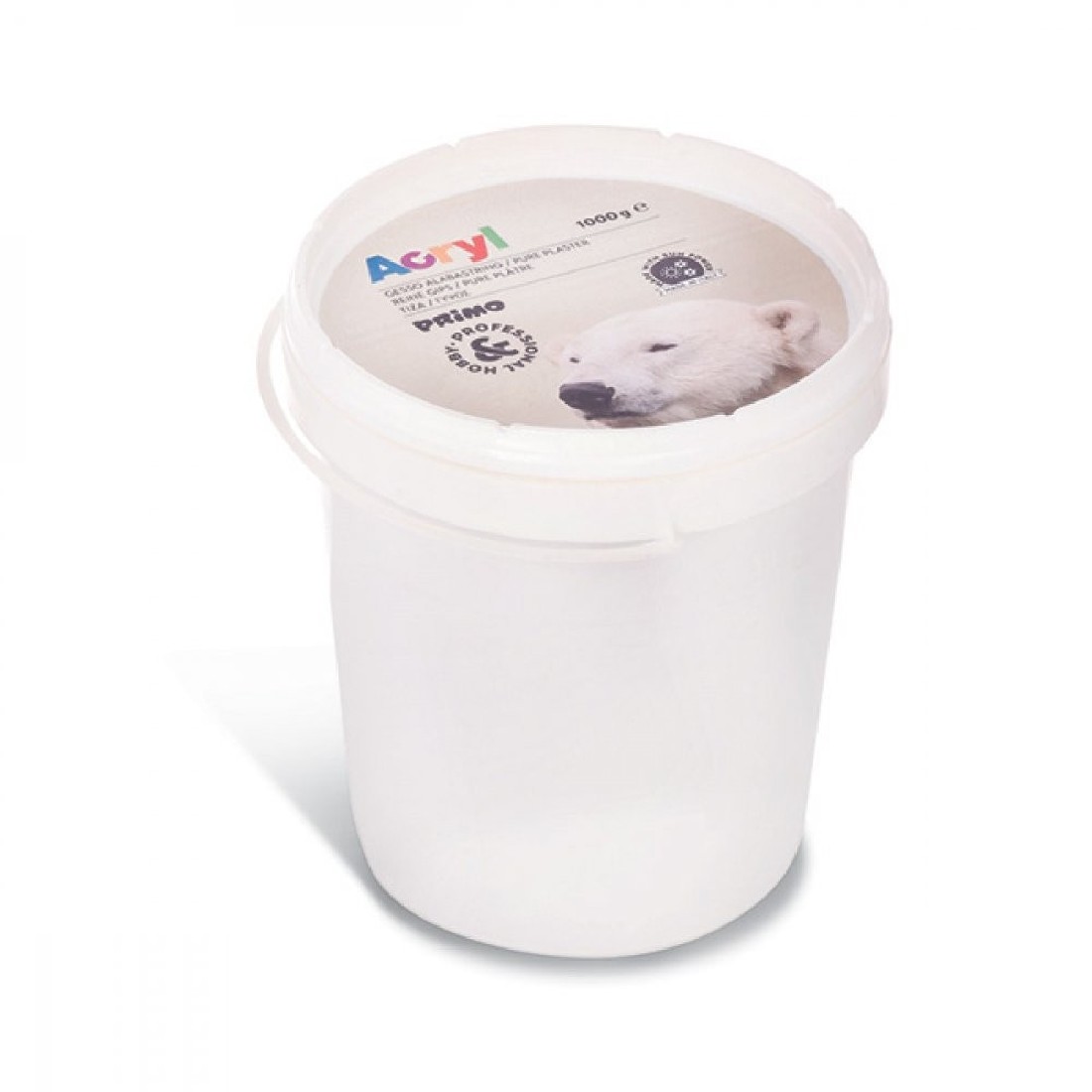Γύψος σε πλαστικό κουβά 2000GA 1kg Primo
