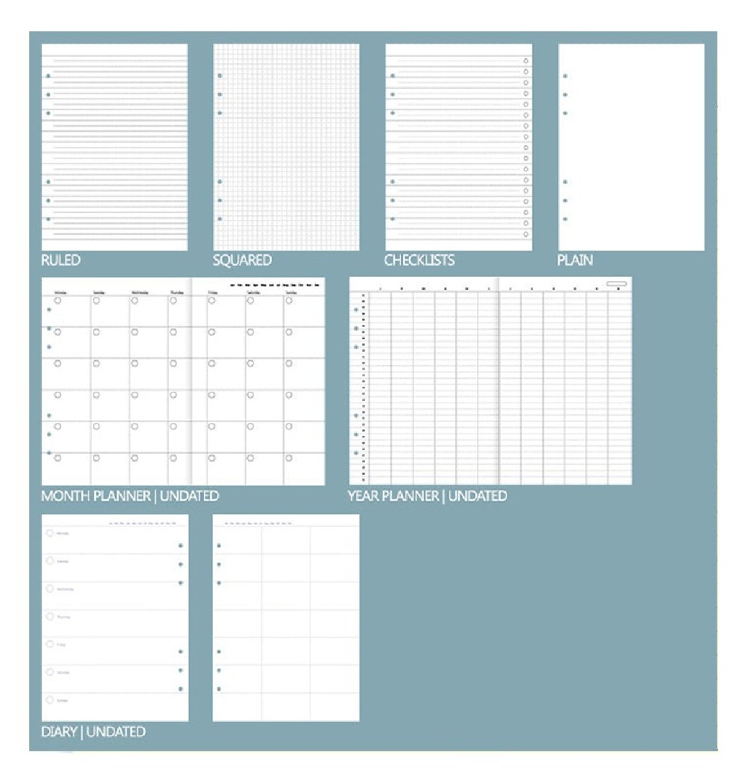 Filofax Clipbook A5 Joy Lines 145081