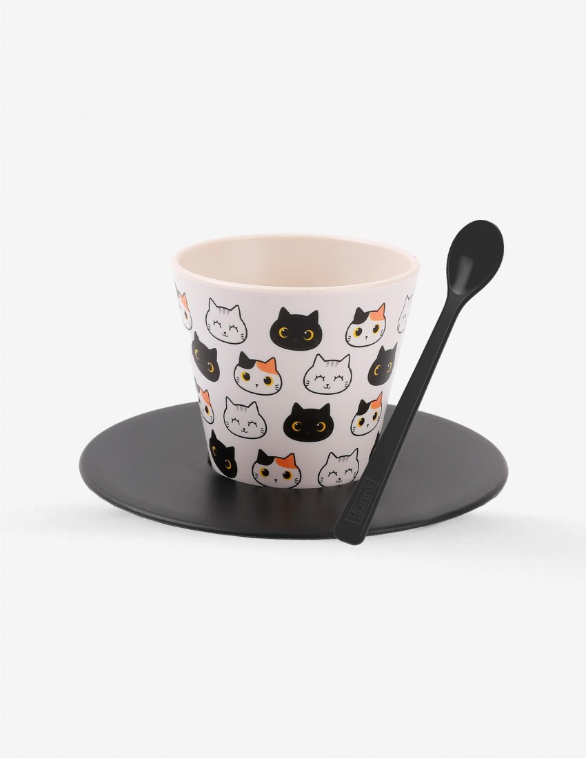 Κούπα R-Pet Cup+Spoon 90 ml Cat ID5217 iDrink