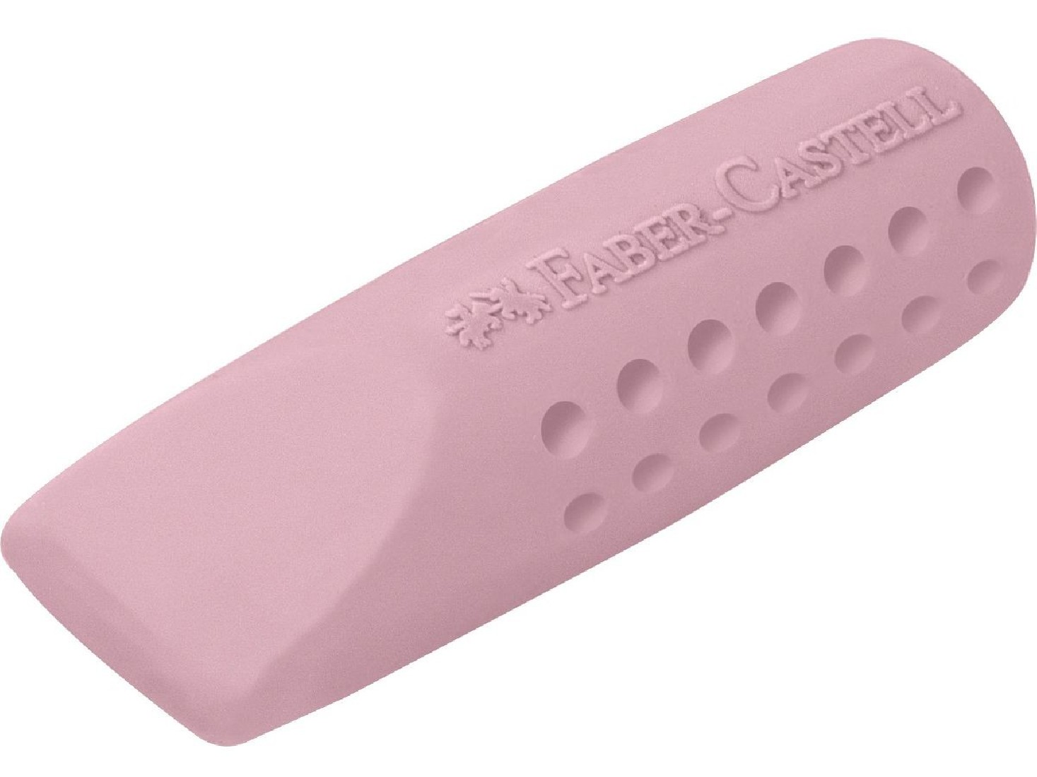 Γόμα Cap Grip Black-Pink 187173 Faber Castell.