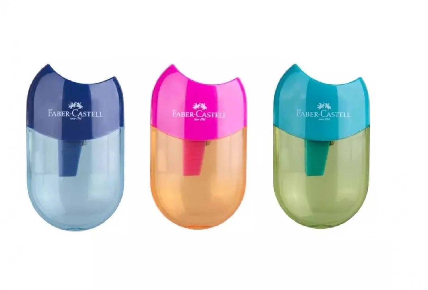 Ξύστρα Μονή Apple 183515 Faber Castell