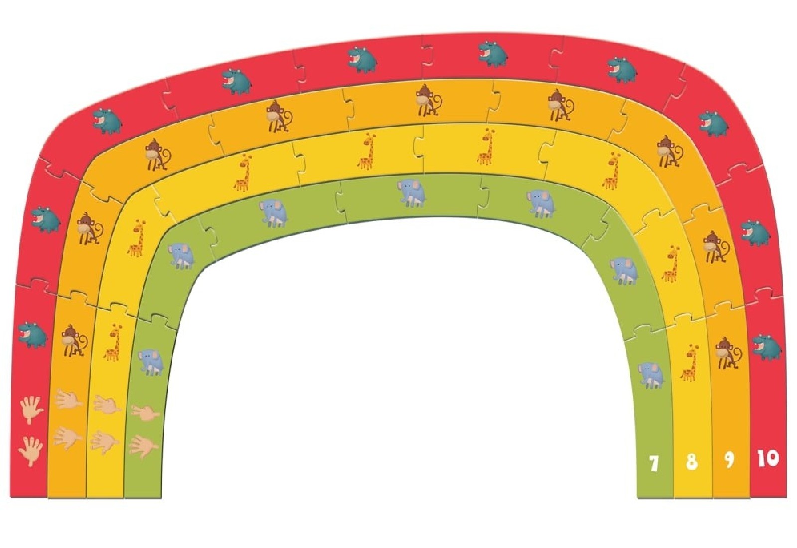 Τα Νησάκια της Γνώσης: 1- 10 (Μαθαίνω να μετράω από το 1 έως το 10!) 100866 Δεσύλλας