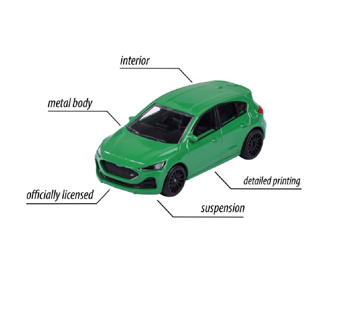 Μινιατούρα Μεταλλικό Αυτοκινητάκι Street Cars 601000 Majorette