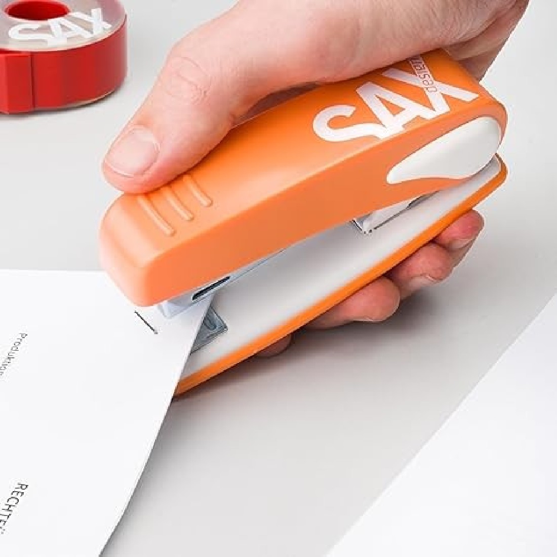 Συρραπτικό Ν239 Design  Orange 25φ 24-26/6 Sax