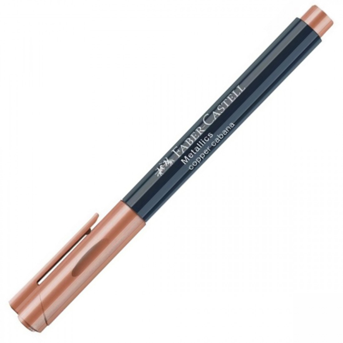Μαρκαδόρος Ανεξίτηλος Metallics Copper capana Faber Castell