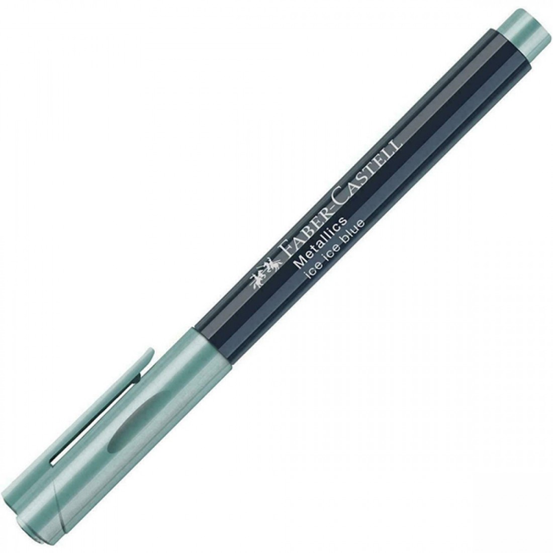 Μαρκαδόρος Ανεξίτηλος Metallics Ice ice blue 160714 Faber Castell