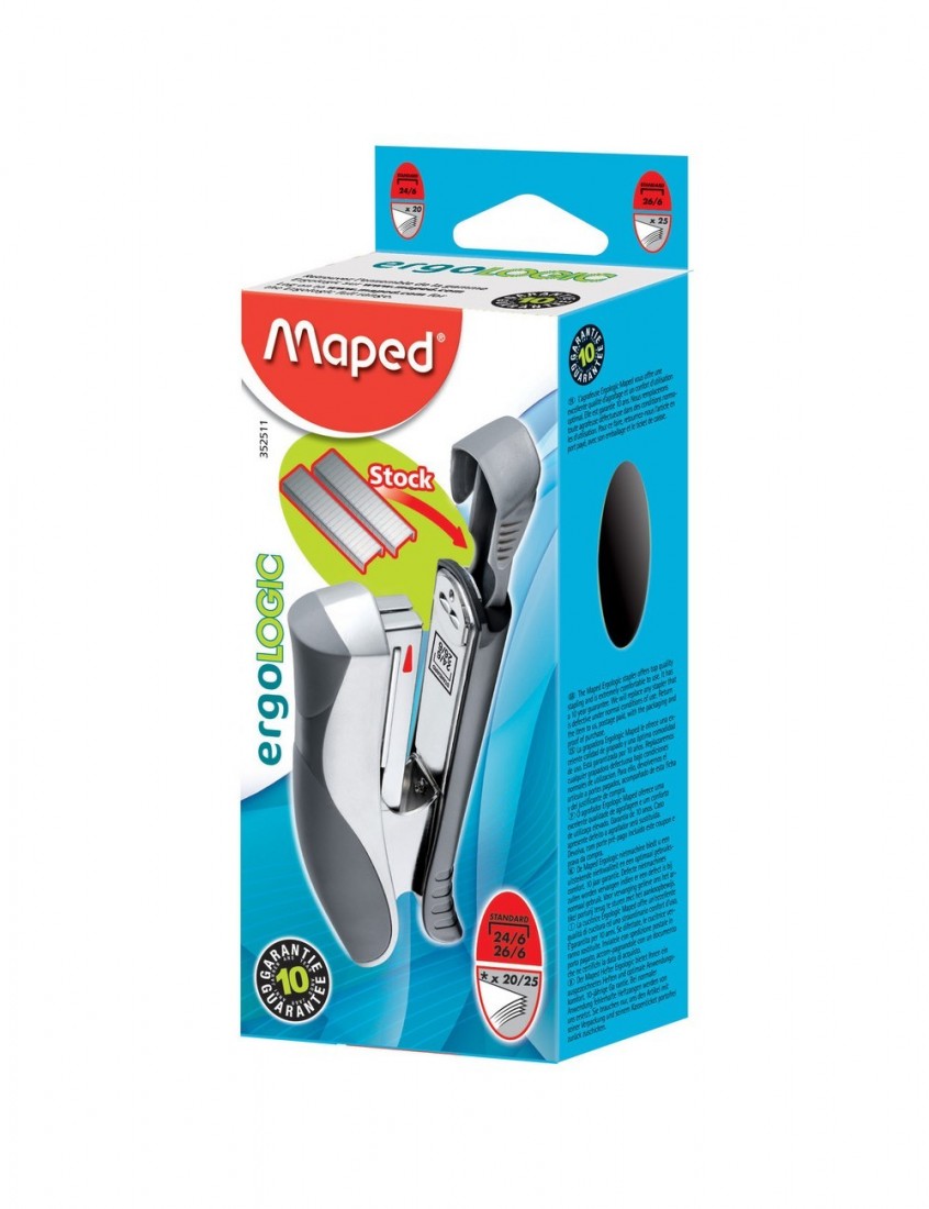 Συρραπτικό Ergologic Half Strip 24/6-26/6 352513 Maped