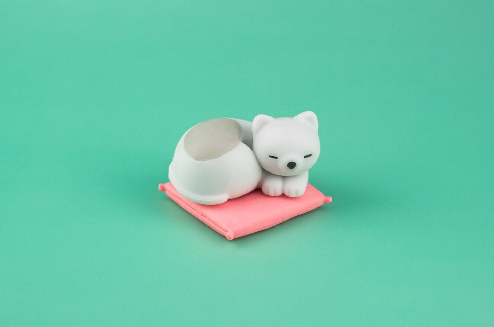 Puzzle Eraser - Cat & Mouse Iwako