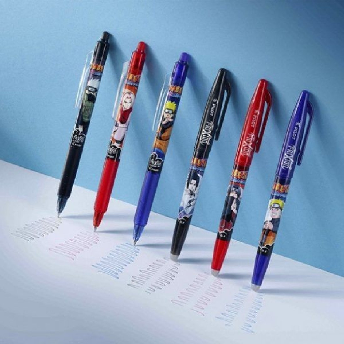 Pilot Naruto Στυλό Frixion Clicker 0.7mm Κόκκινο