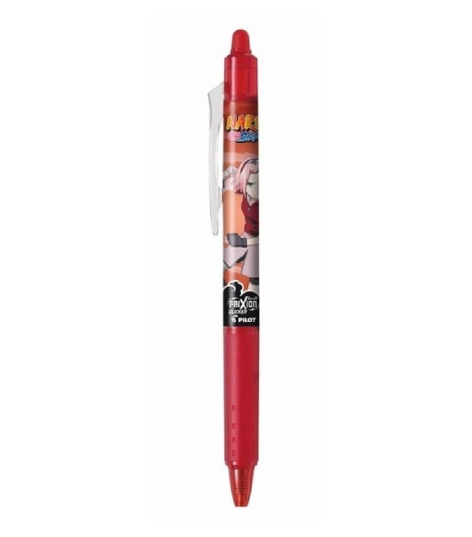 Pilot Naruto Στυλό Frixion Clicker 0.7mm Κόκκινο