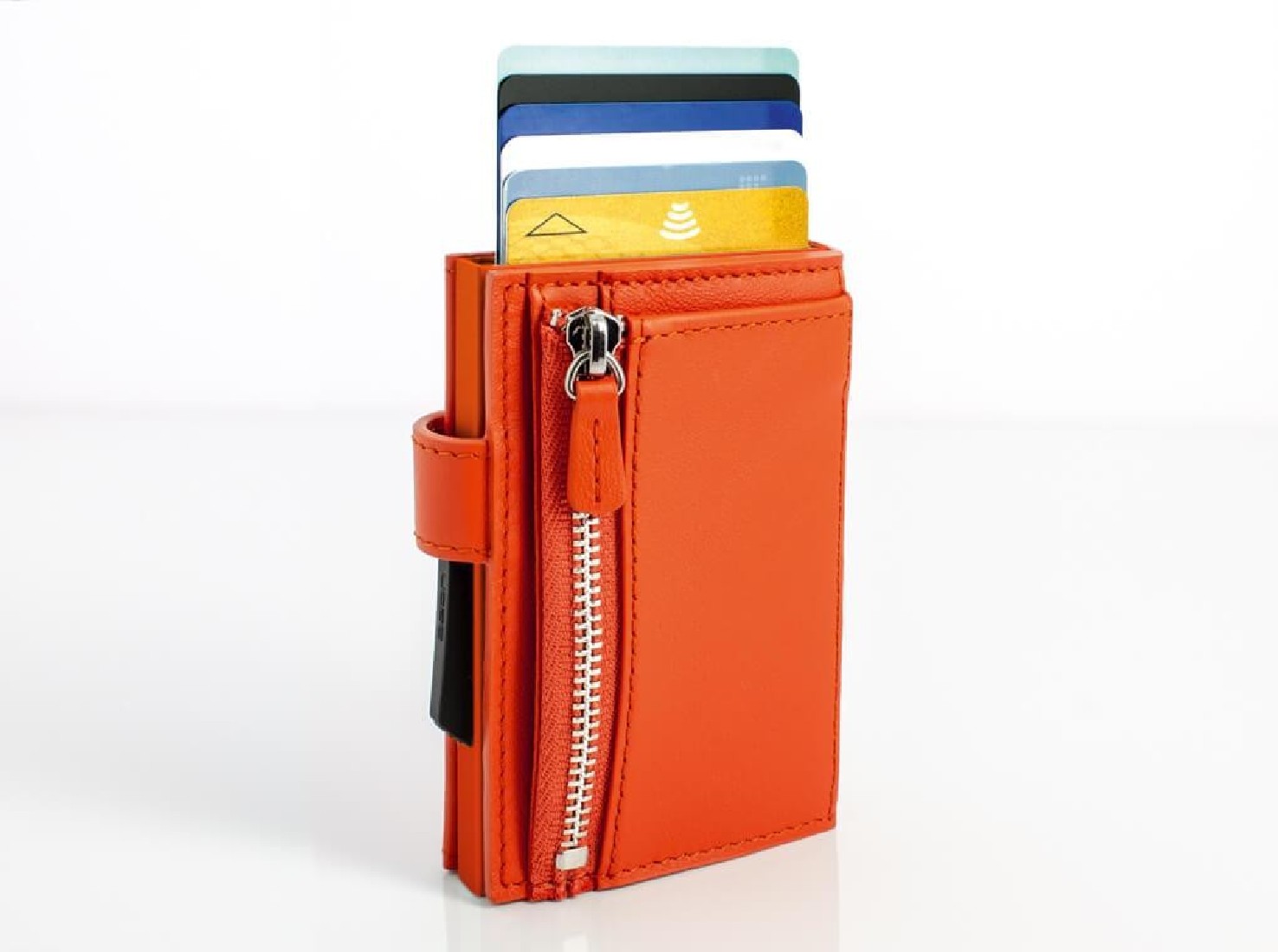 OGON CASCADE WALLET ZIPPER SNAP ORANGE