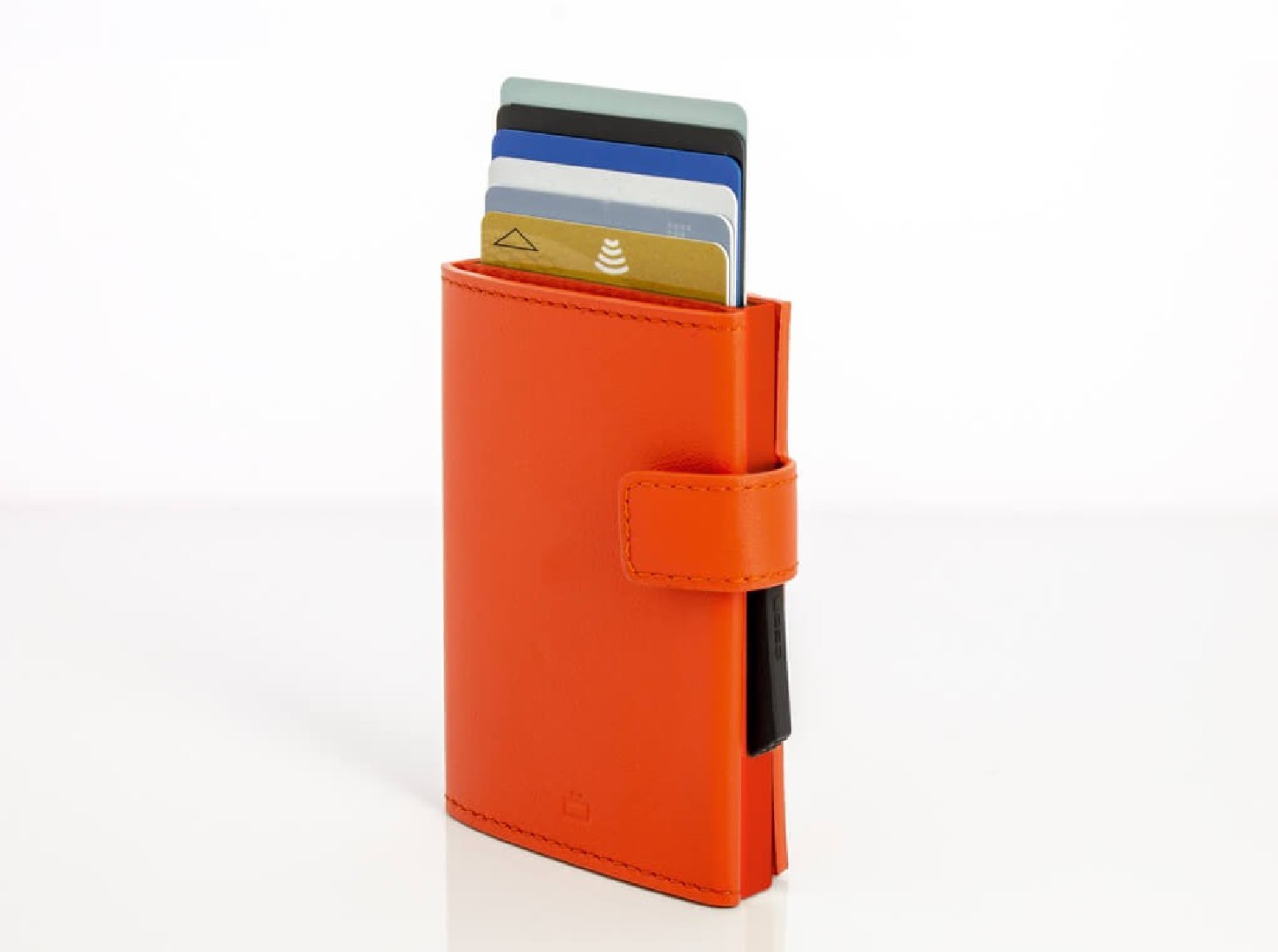 OGON CASCADE WALLET ZIPPER SNAP ORANGE