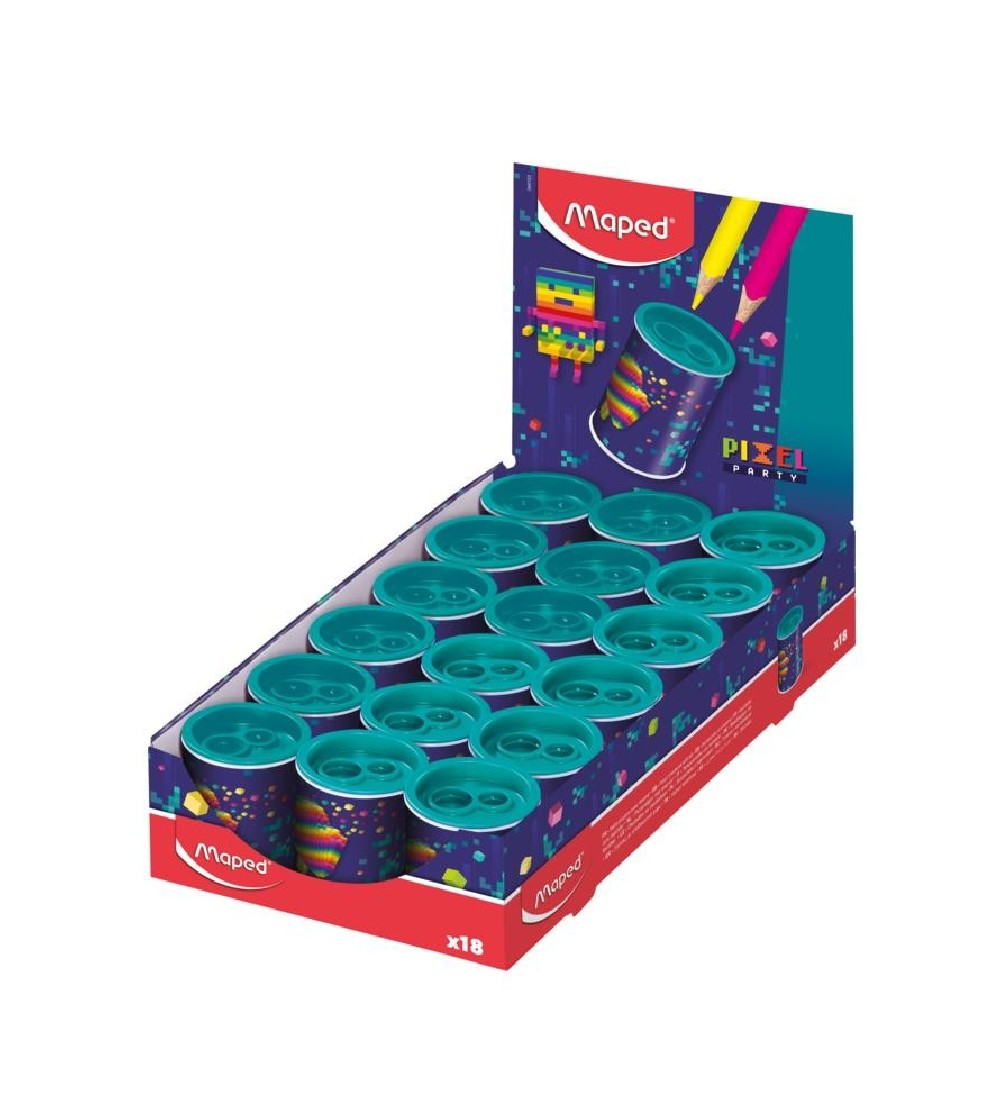 Ξύστρα Can Mini Pixel 2 τρύπες 044123 Maped