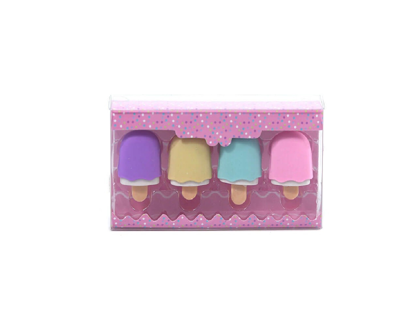 Σετ Αρωματικές Γόμες Ice cream (4 χρώματα) 90805 Yolo