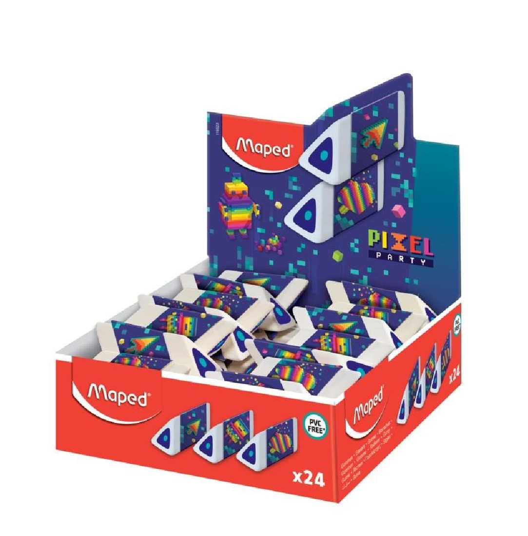 Γόμα Pyramid Pixel 119523 Maped