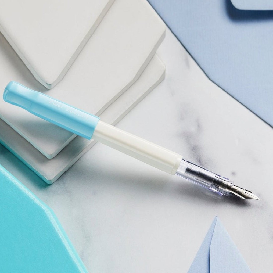 Pilot Kakuno Fountain Pen Soft Blue FKA-1SR-SL