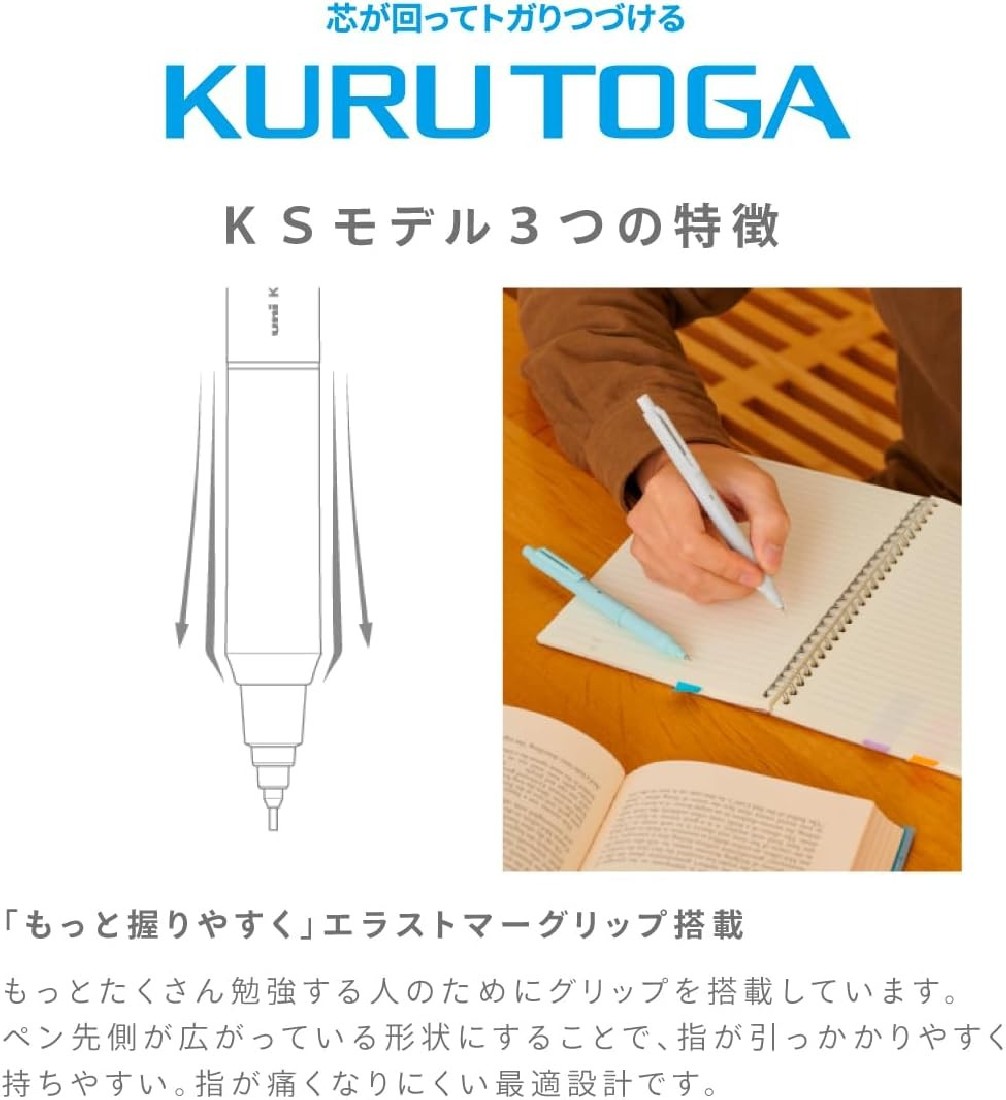 Mitsubishi Mechanical Pencil Kurutoga  KS 0.5mm Navy M5-KS1P.9