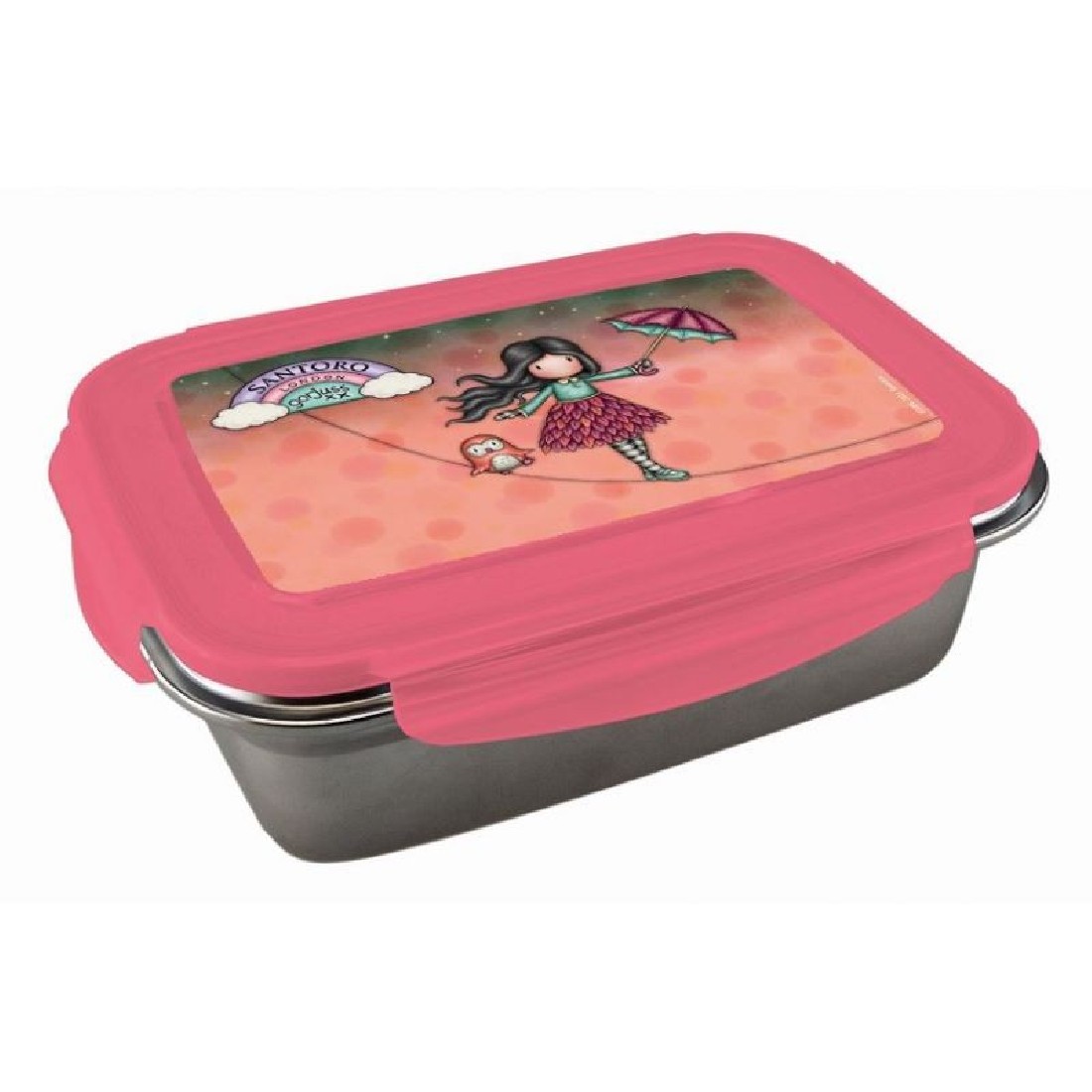 Δοχείο Φαγητού ανοξείδωτο Light as a feather 247161 Santoro Gorjuss (2024)