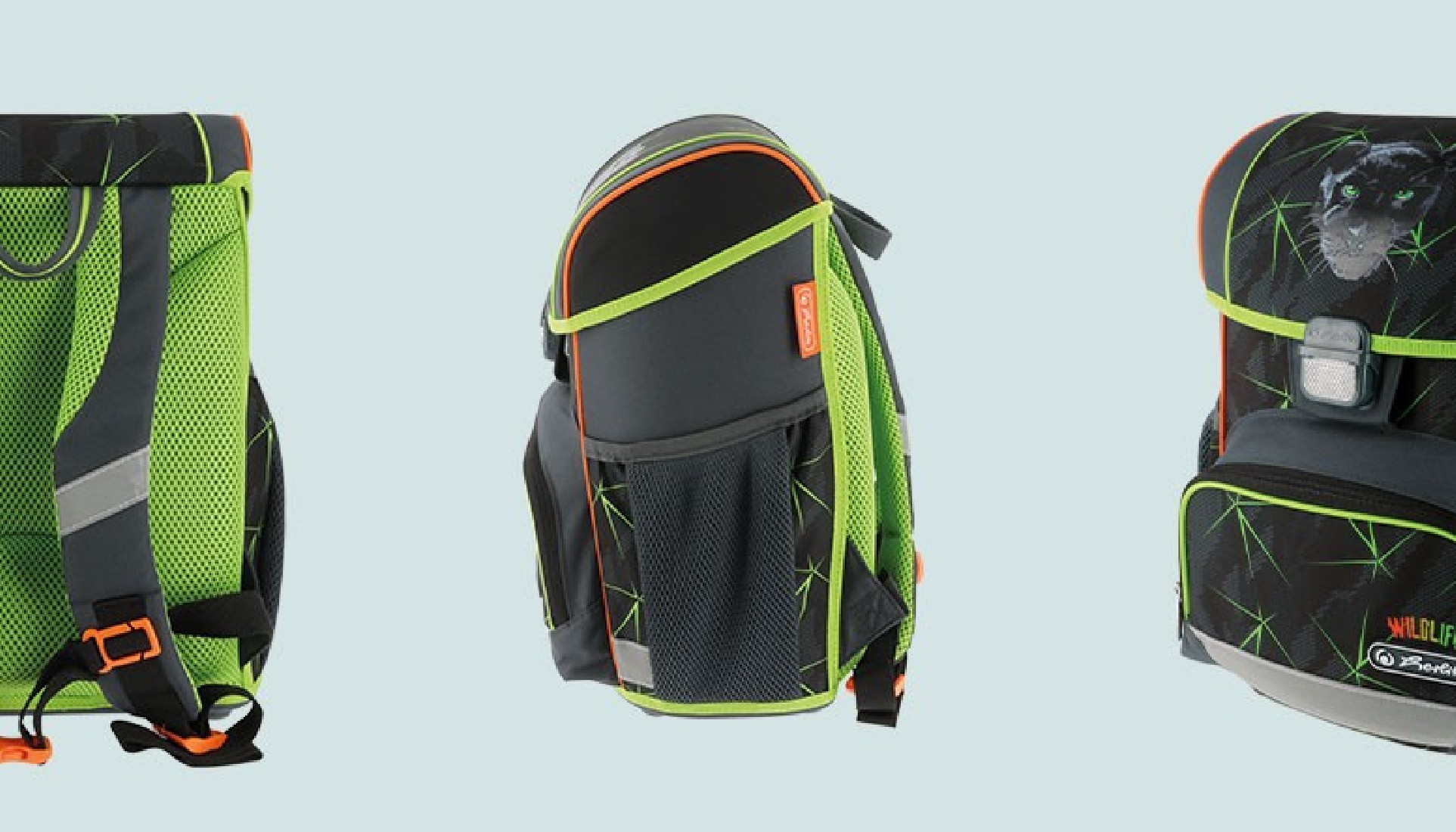 Σακίδιο πλάτης Δημοτικού Loop κενή Wild Life 50046287 Herlitz (2026)