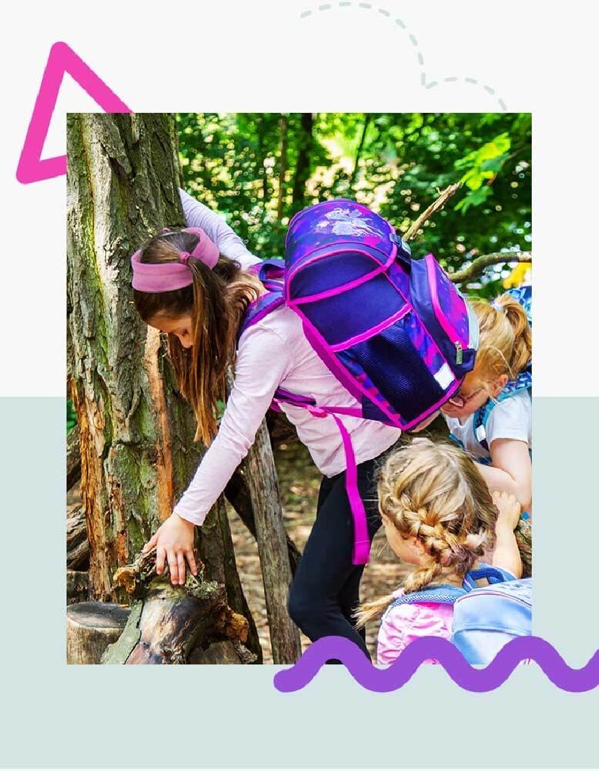 Σακίδιο πλάτης Δημοτικού Loop κενή Magic Unicorn 50046270 Herlitz